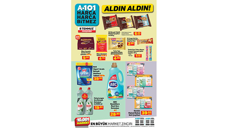 A101 aktüel ürünler kataloğu 8 Temmuz 2021 İşte, A101 haftanın indirimli ürünleri