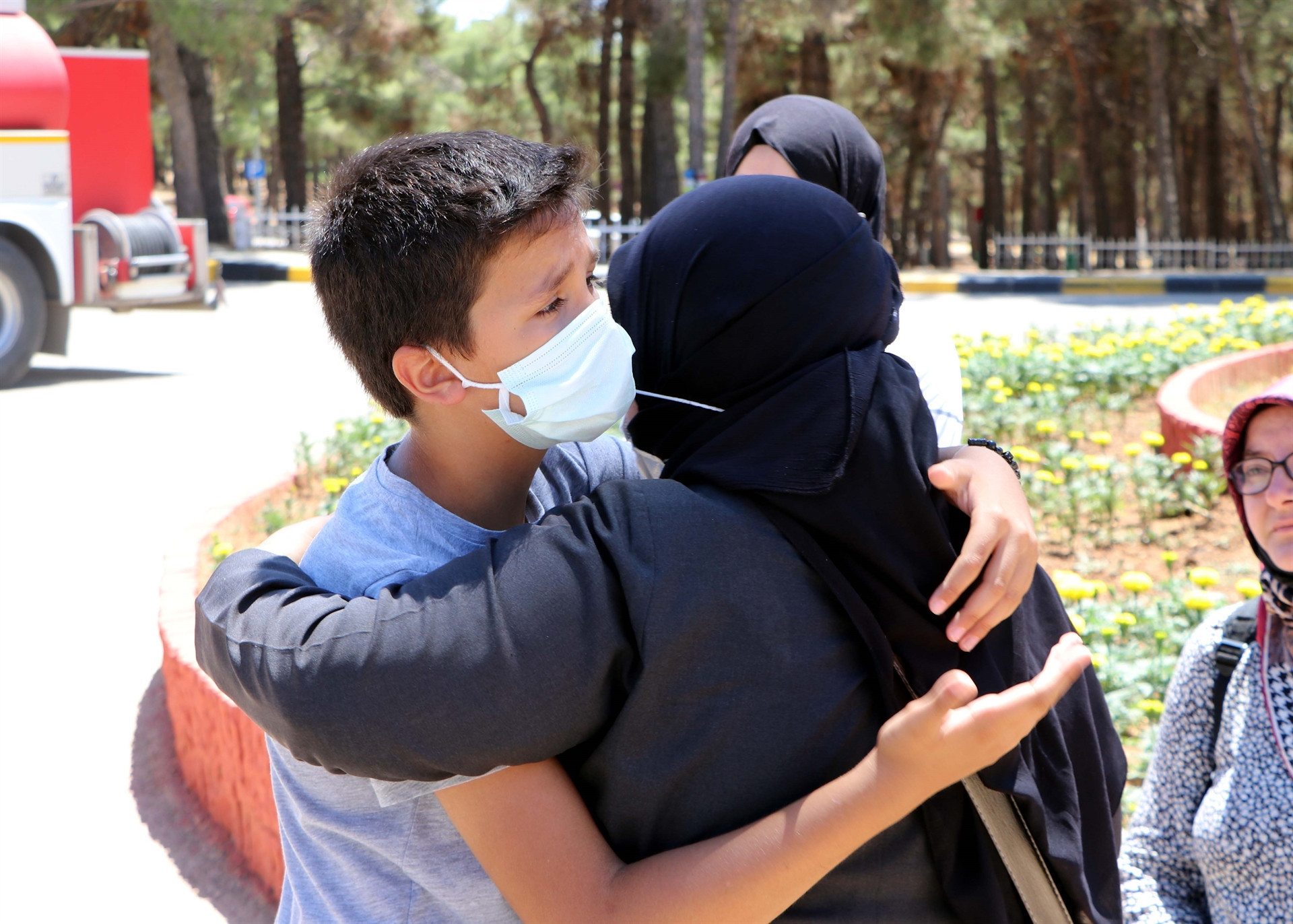 Gaziantepte hayvanat bahçesinde aslan paniği