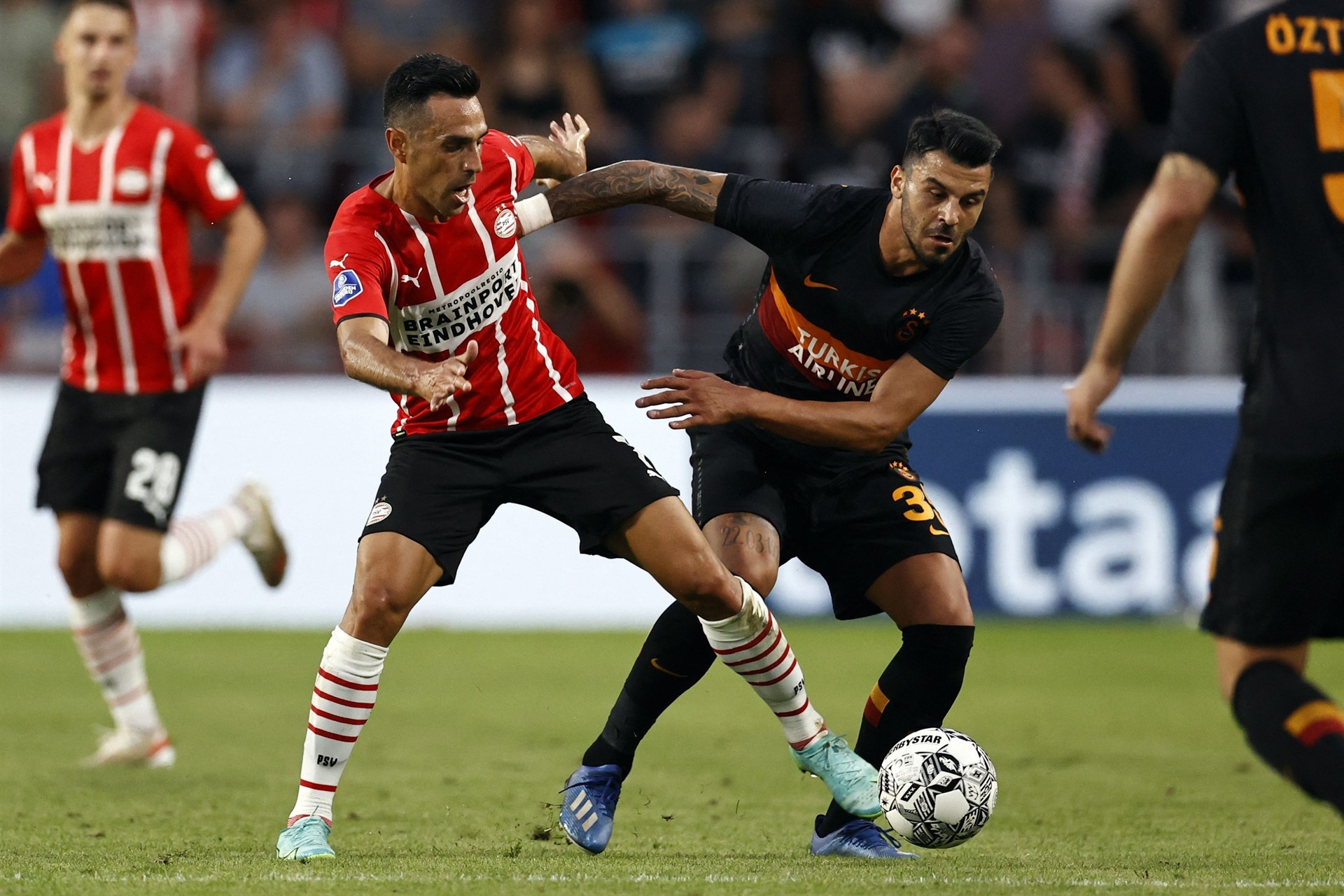 PSV - Galatasaray maçından öne çıkan fotoğraflar