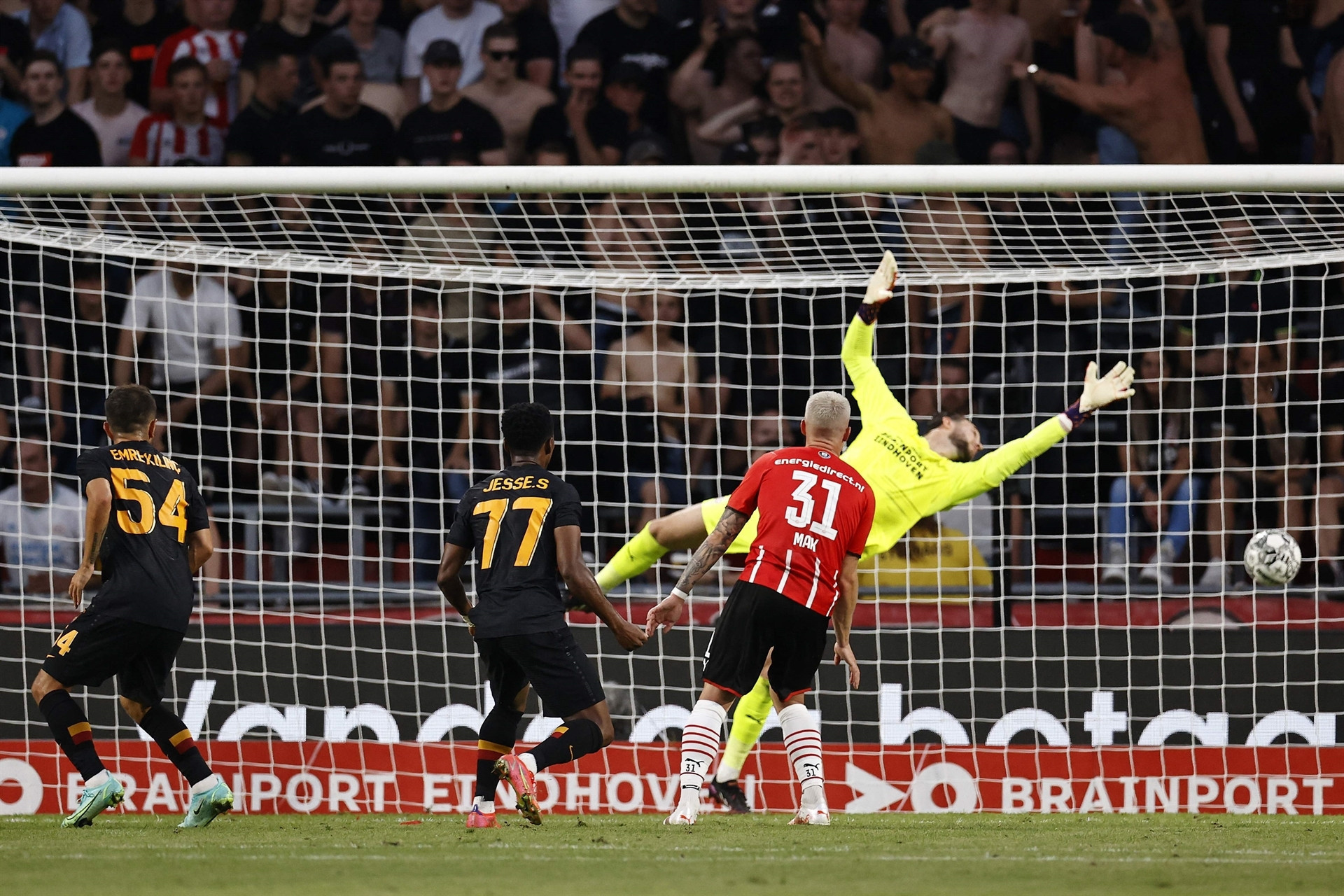 PSV - Galatasaray maçından öne çıkan fotoğraflar