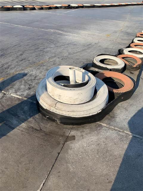 Go-kart pistinde ölümden döndü