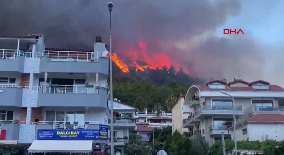 Bir kâbus daha Marmariste orman yangını