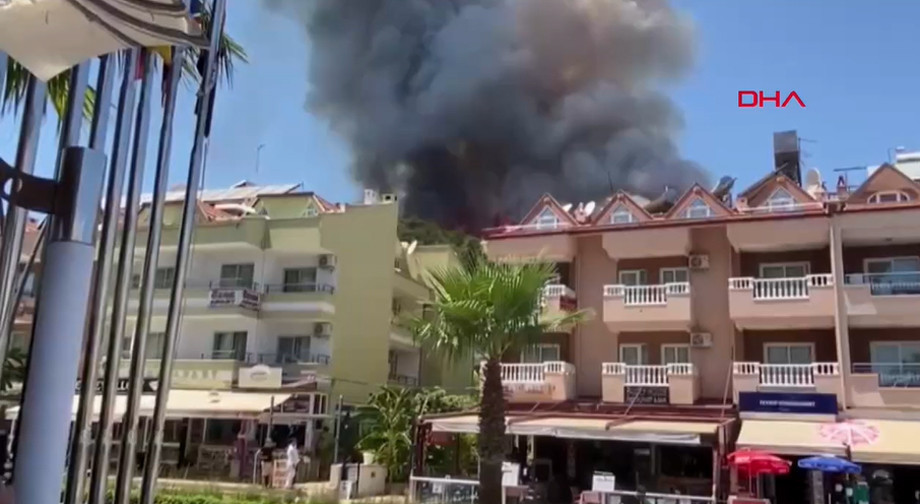 Bir kâbus daha Marmariste orman yangını
