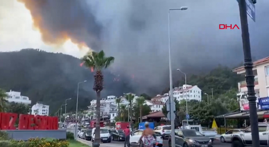 Bir kâbus daha Marmariste orman yangını