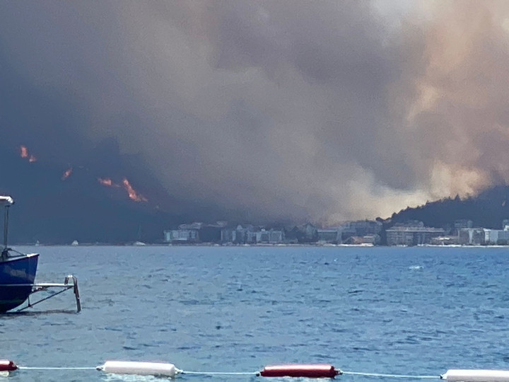 Bir kâbus daha Marmariste orman yangını