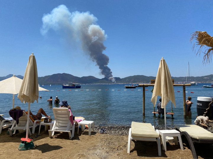 Bir kâbus daha Marmariste orman yangını