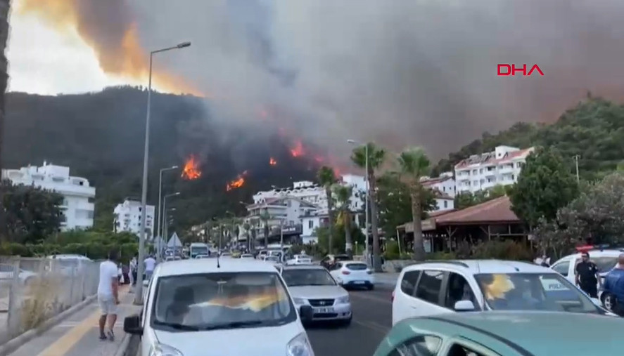 Bir kâbus daha Marmariste orman yangını