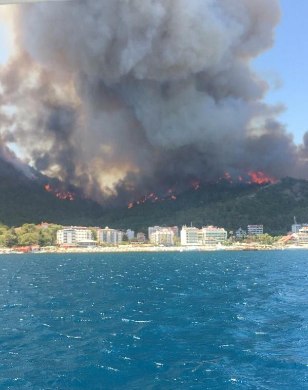 Bir kâbus daha Marmariste orman yangını