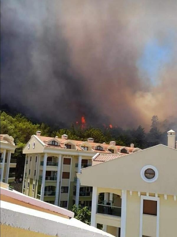 Bir kâbus daha Marmariste orman yangını