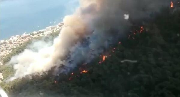 Bir kâbus daha Marmariste orman yangını