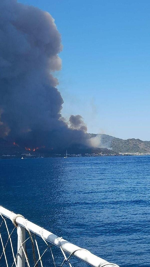 Bir kâbus daha Marmariste orman yangını