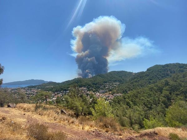 Bir kâbus daha Marmariste orman yangını