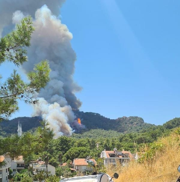 Bir kâbus daha Marmariste orman yangını