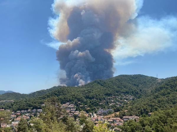 Bir kâbus daha Marmariste orman yangını