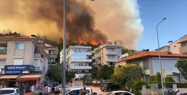 Bir kâbus daha Marmariste orman yangını