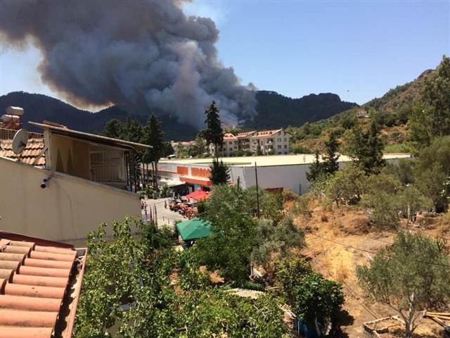 Bir kâbus daha Marmariste orman yangını