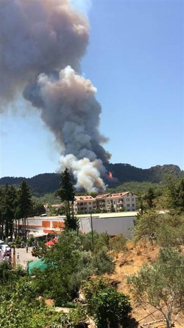 Bir kâbus daha Marmariste orman yangını