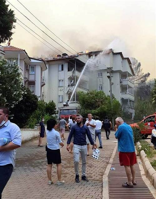 Bir kâbus daha Marmariste orman yangını