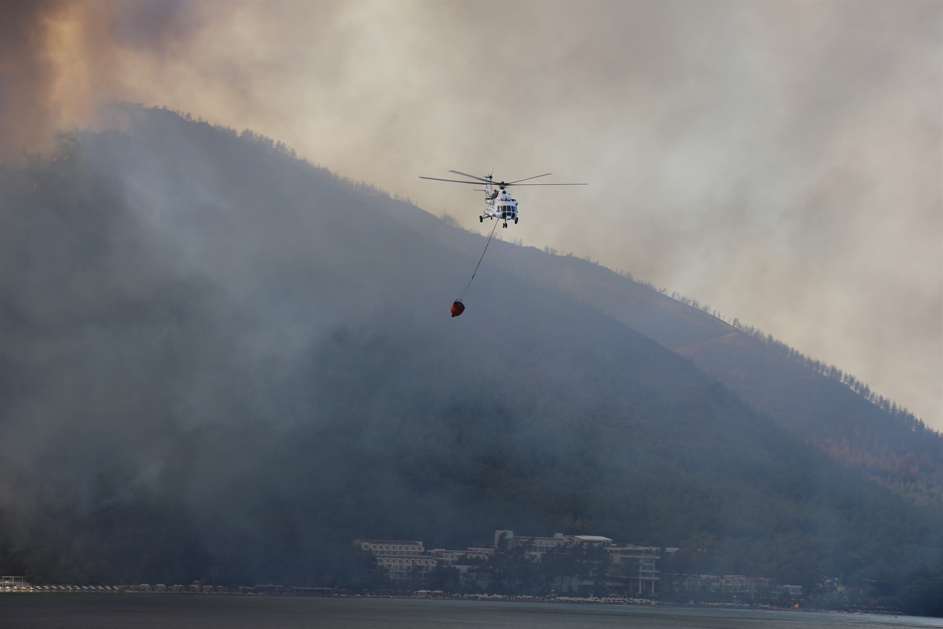 Bir kâbus daha Marmariste orman yangını