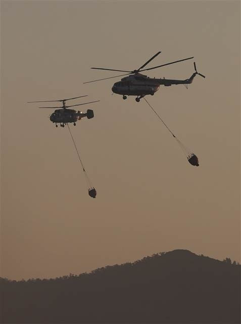 Bir kâbus daha Marmariste orman yangını