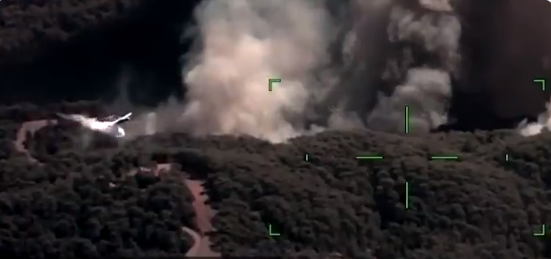 Savunma Sanayi Başkanı Demir, orman yangınlarında önemli rol oynayan İHAların görüntüsünü paylaştı