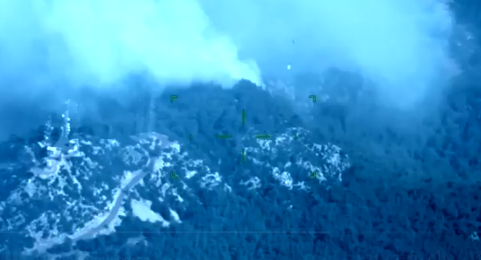 Savunma Sanayi Başkanı Demir, orman yangınlarında önemli rol oynayan İHAların görüntüsünü paylaştı