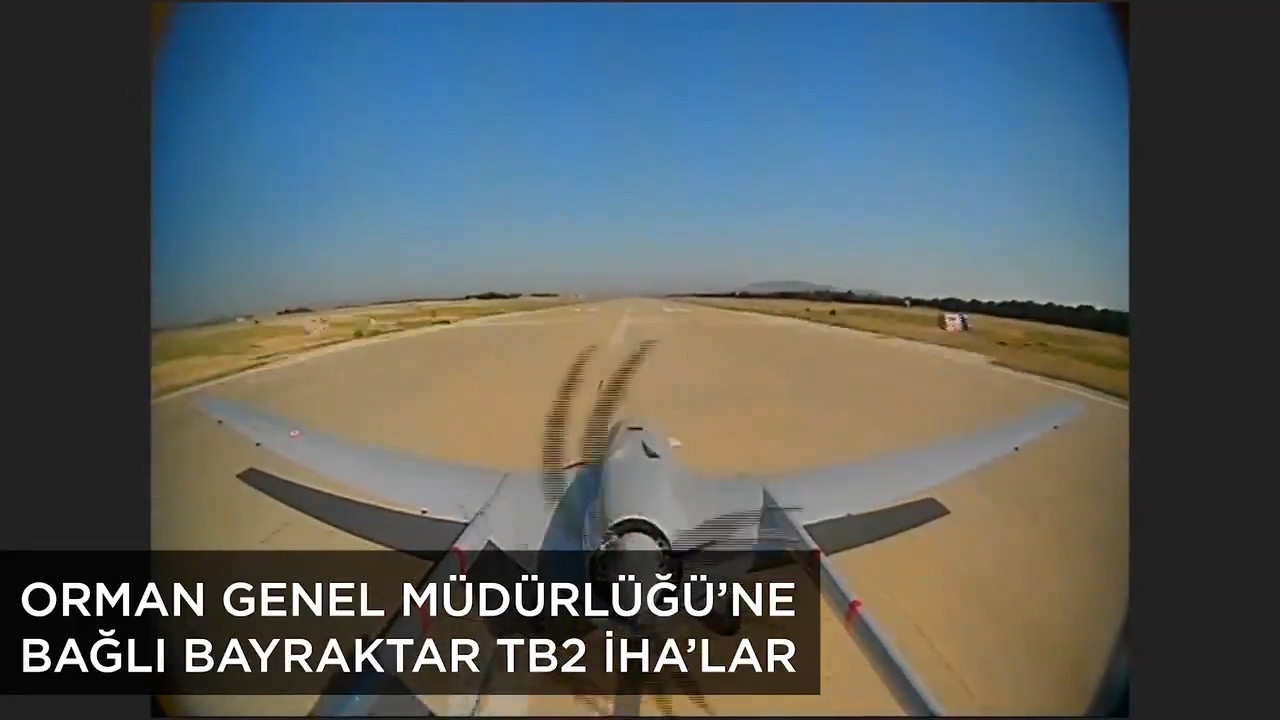 Savunma Sanayi Başkanı Demir, orman yangınlarında önemli rol oynayan İHAların görüntüsünü paylaştı