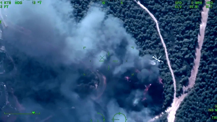 Savunma Sanayi Başkanı Demir, orman yangınlarında önemli rol oynayan İHAların görüntüsünü paylaştı