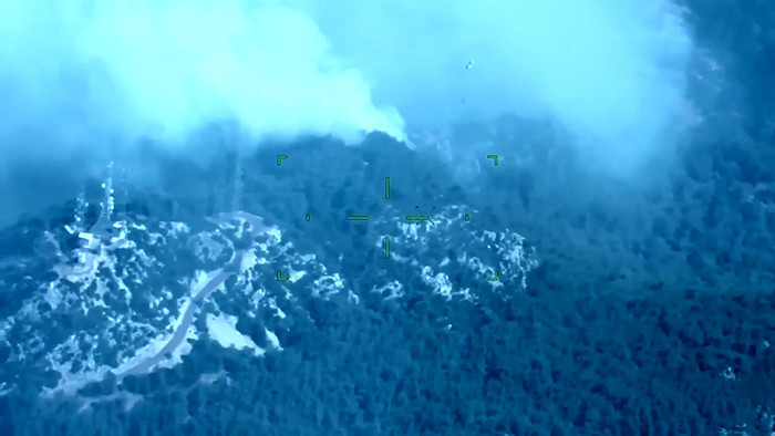 Savunma Sanayi Başkanı Demir, orman yangınlarında önemli rol oynayan İHAların görüntüsünü paylaştı