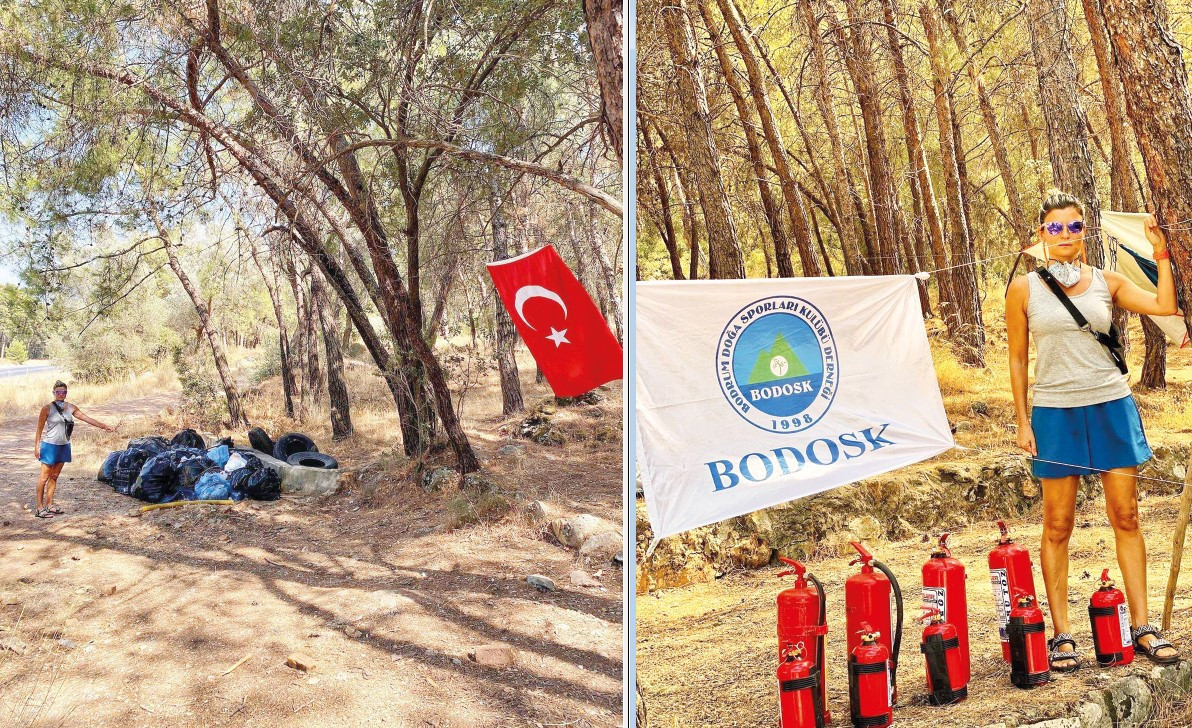 Orman nöbeti tutuyor