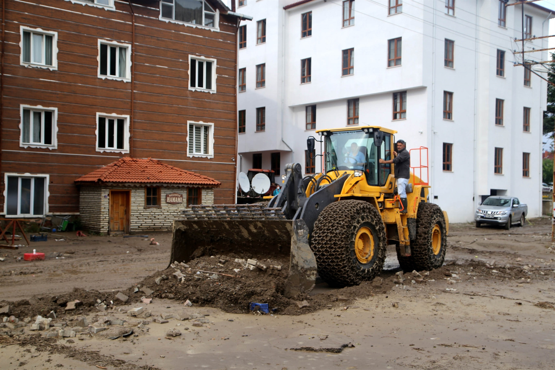 Kastamonu, Sinop ve Bartındaki sel felaketinden yeni kareler