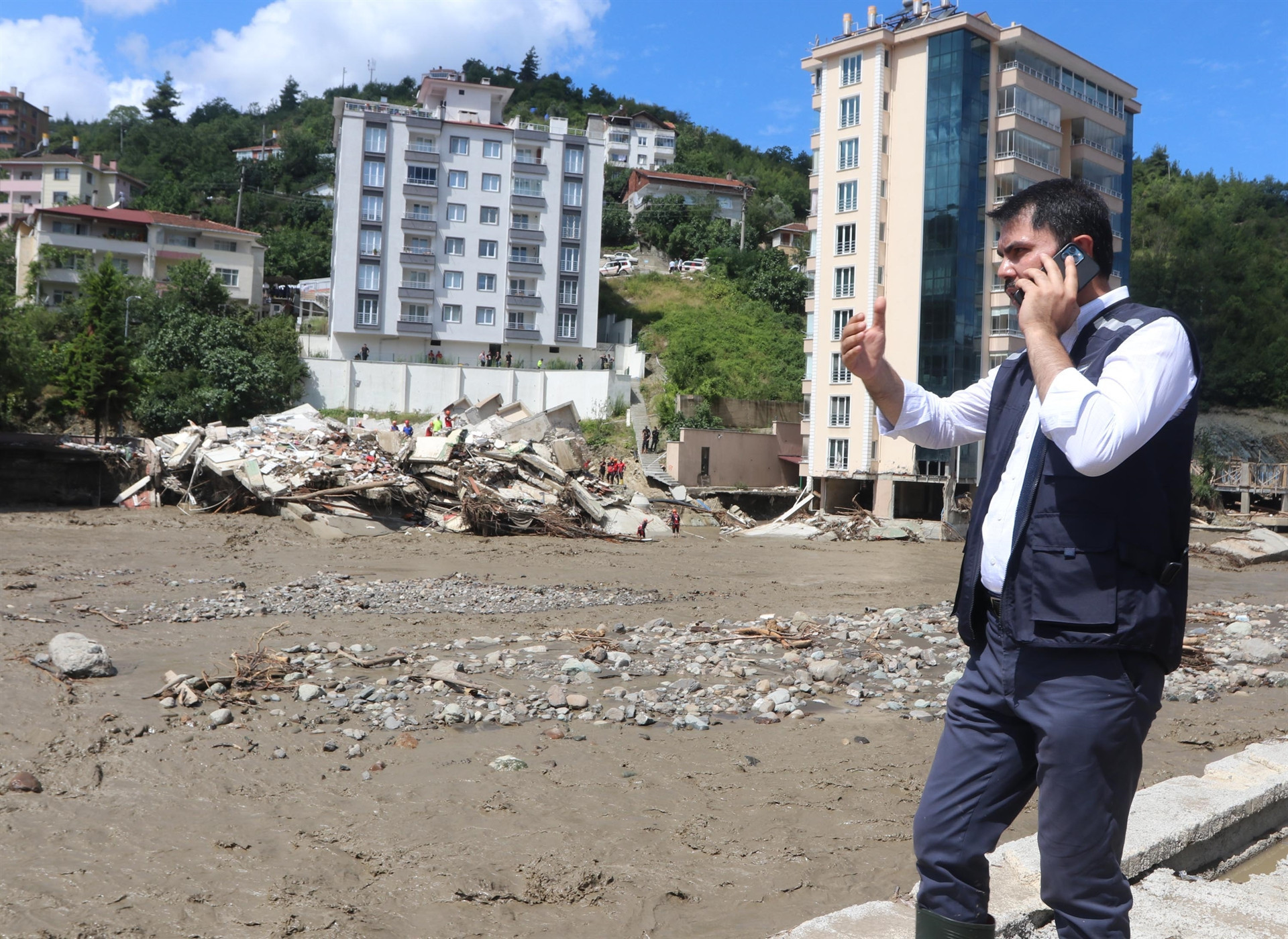 Kastamonu, Sinop ve Bartındaki sel felaketinden yeni kareler