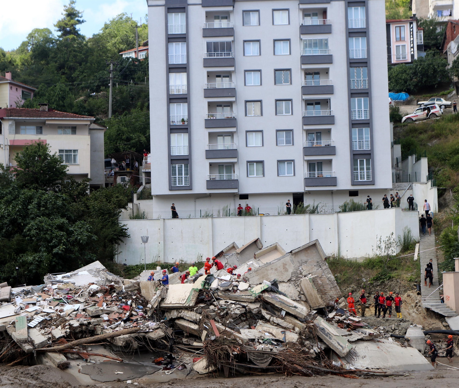Kastamonu, Sinop ve Bartındaki sel felaketinden yeni kareler
