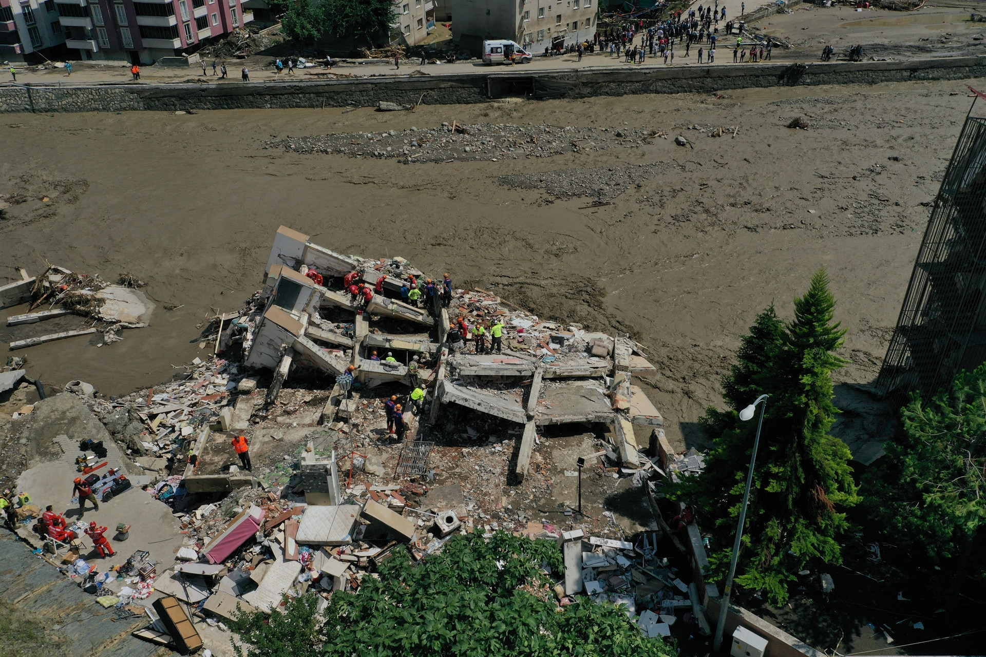 Kastamonu, Sinop ve Bartındaki sel felaketinden yeni kareler