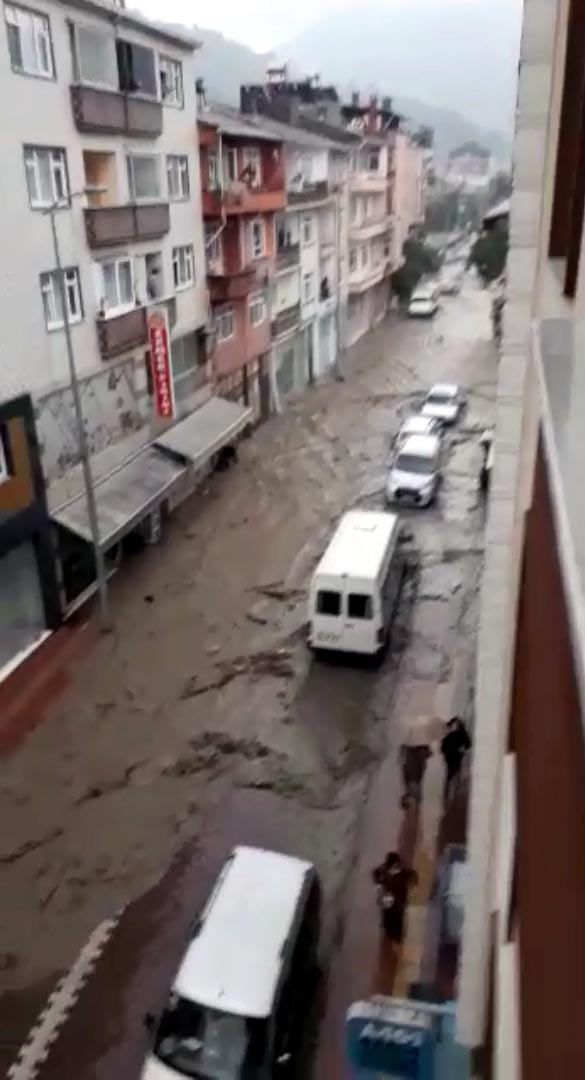 Kastamonu, Sinop ve Bartındaki sel felaketinden yeni kareler