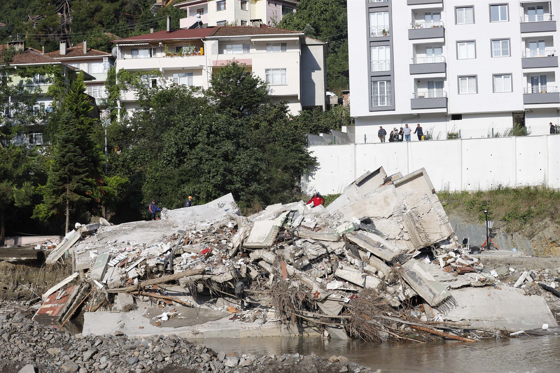 Kastamonu, Sinop ve Bartındaki sel felaketinden yeni kareler