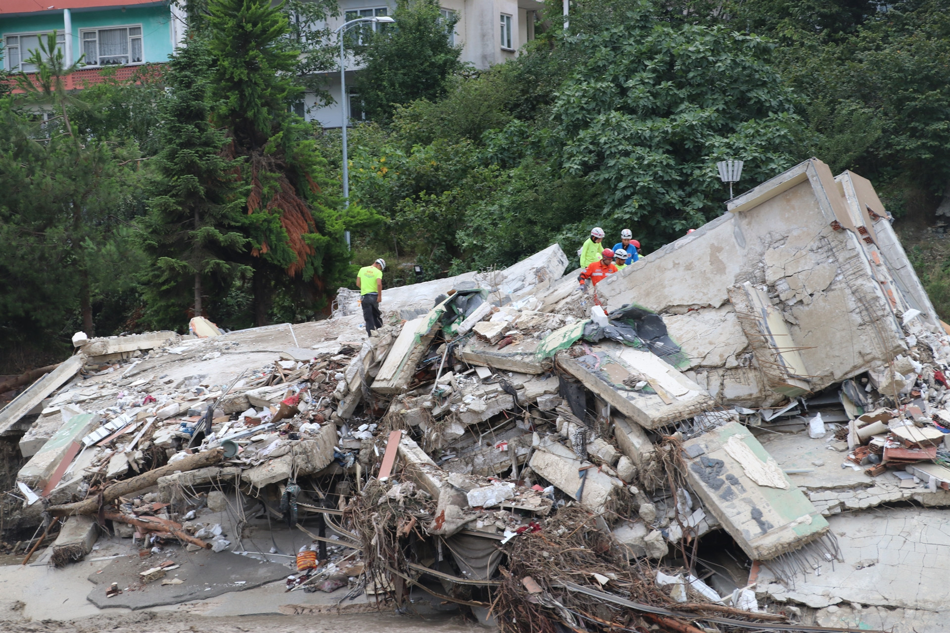 Kastamonu, Sinop ve Bartındaki sel felaketinden yeni kareler