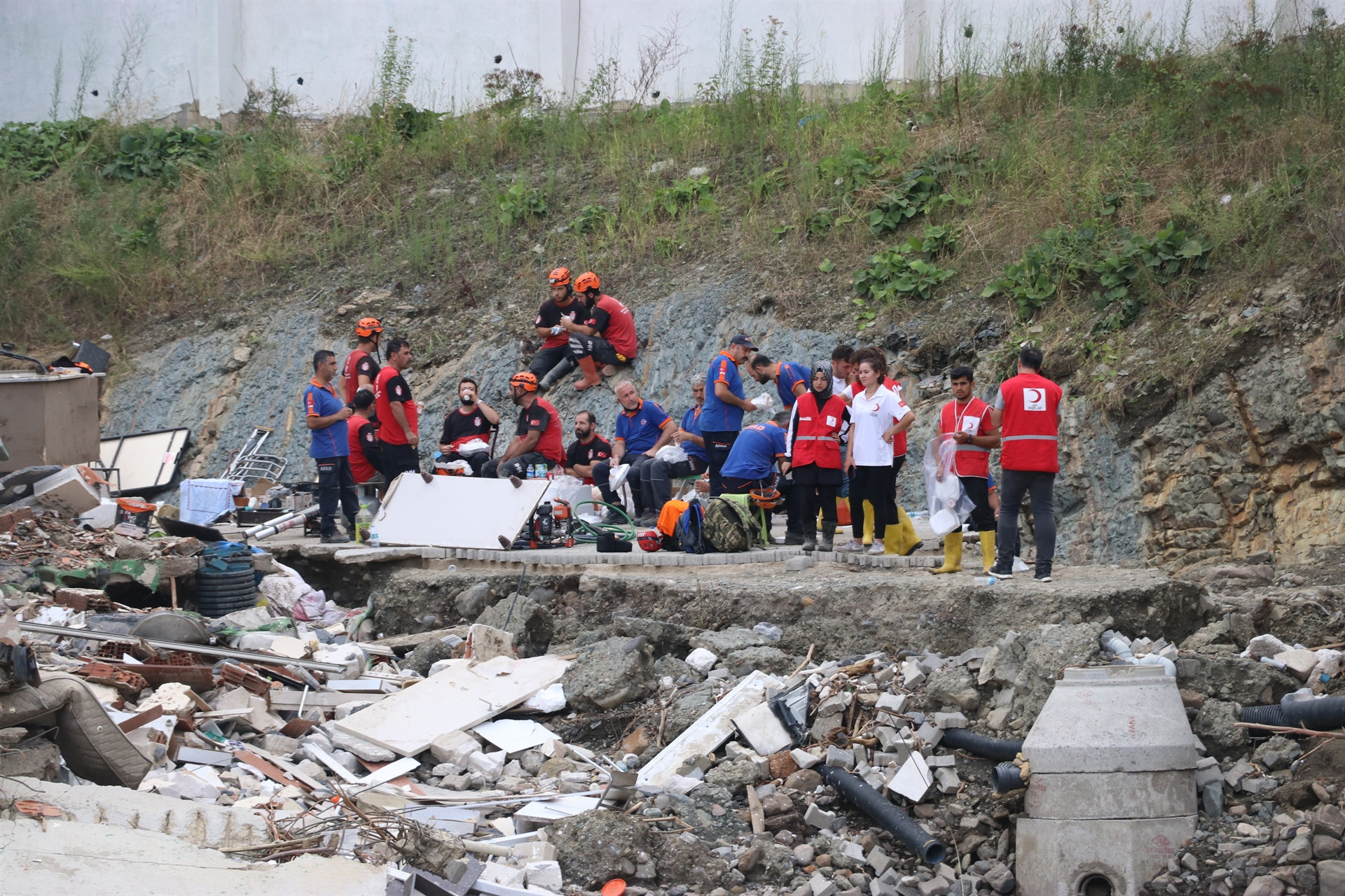 Kastamonu, Sinop ve Bartındaki sel felaketinden yeni kareler