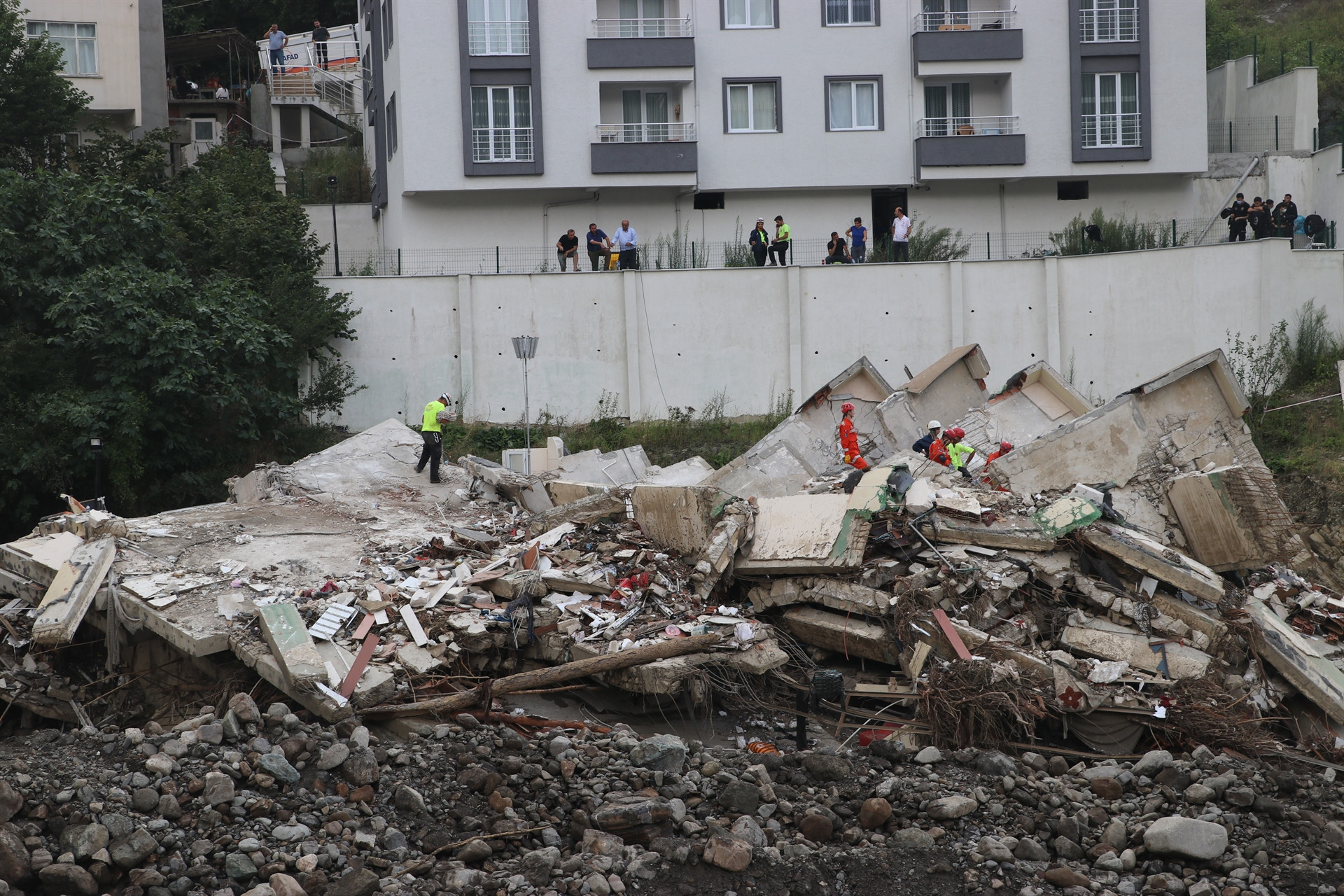 Kastamonu, Sinop ve Bartındaki sel felaketinden yeni kareler