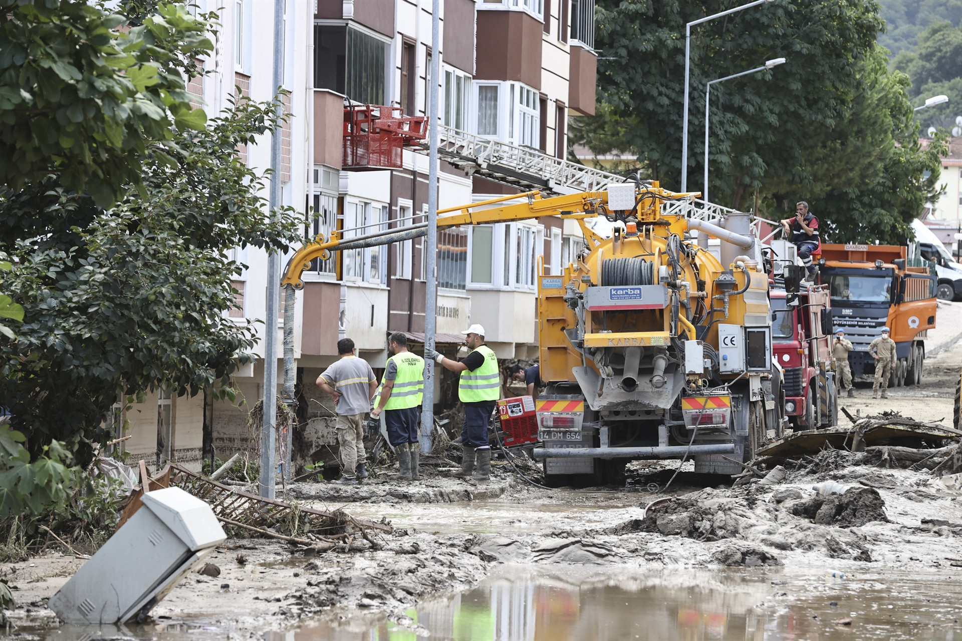 Kastamonu, Sinop ve Bartındaki sel felaketinden yeni kareler