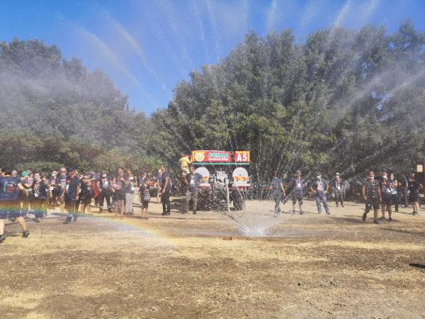 Kazdağları eteklerine yangın istasyonları kuruldu