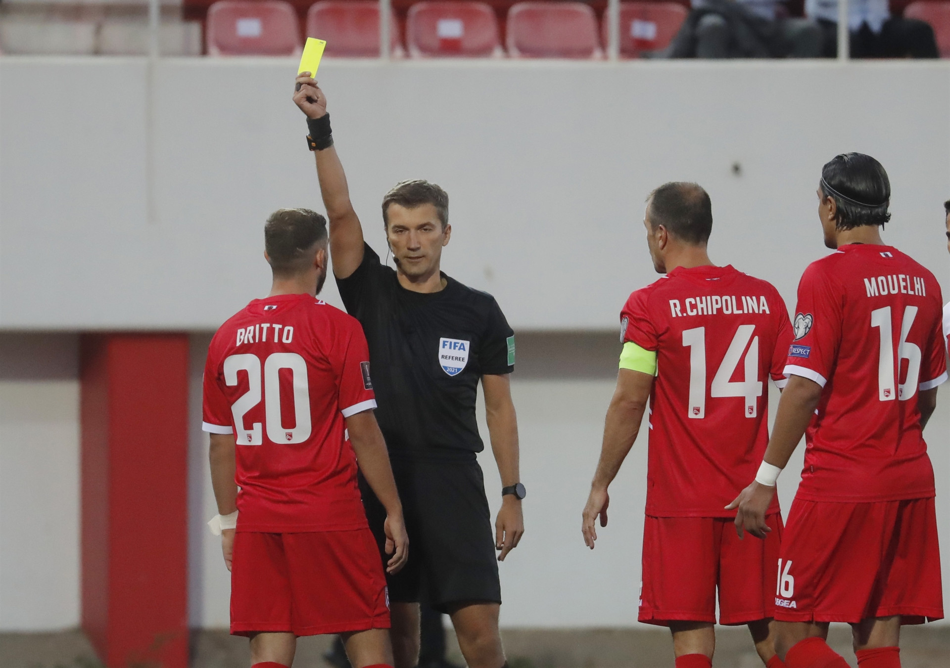 Cebelitarık - Türkiye maçından öne çıkan fotoğraflar