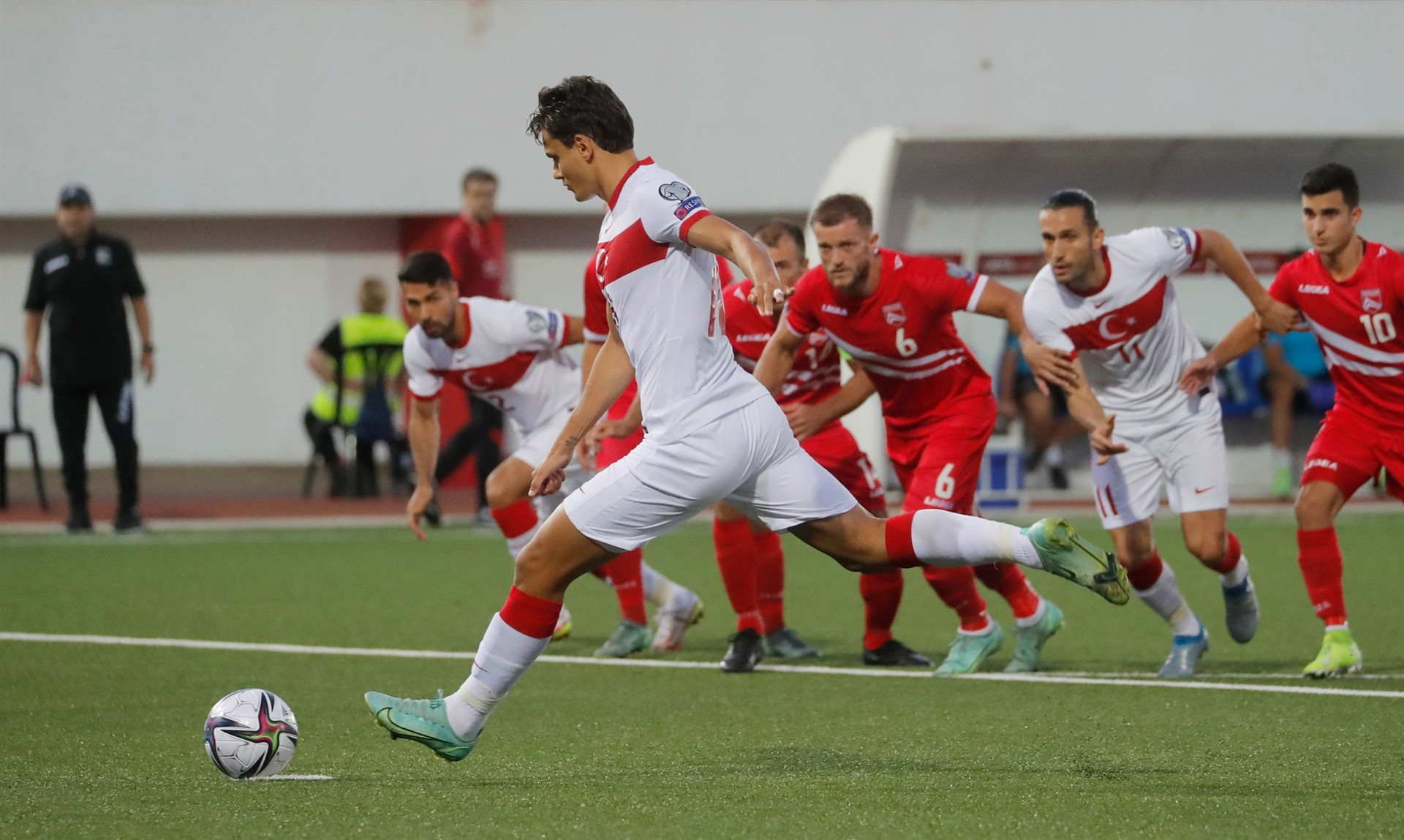 Cebelitarık - Türkiye maçından öne çıkan fotoğraflar