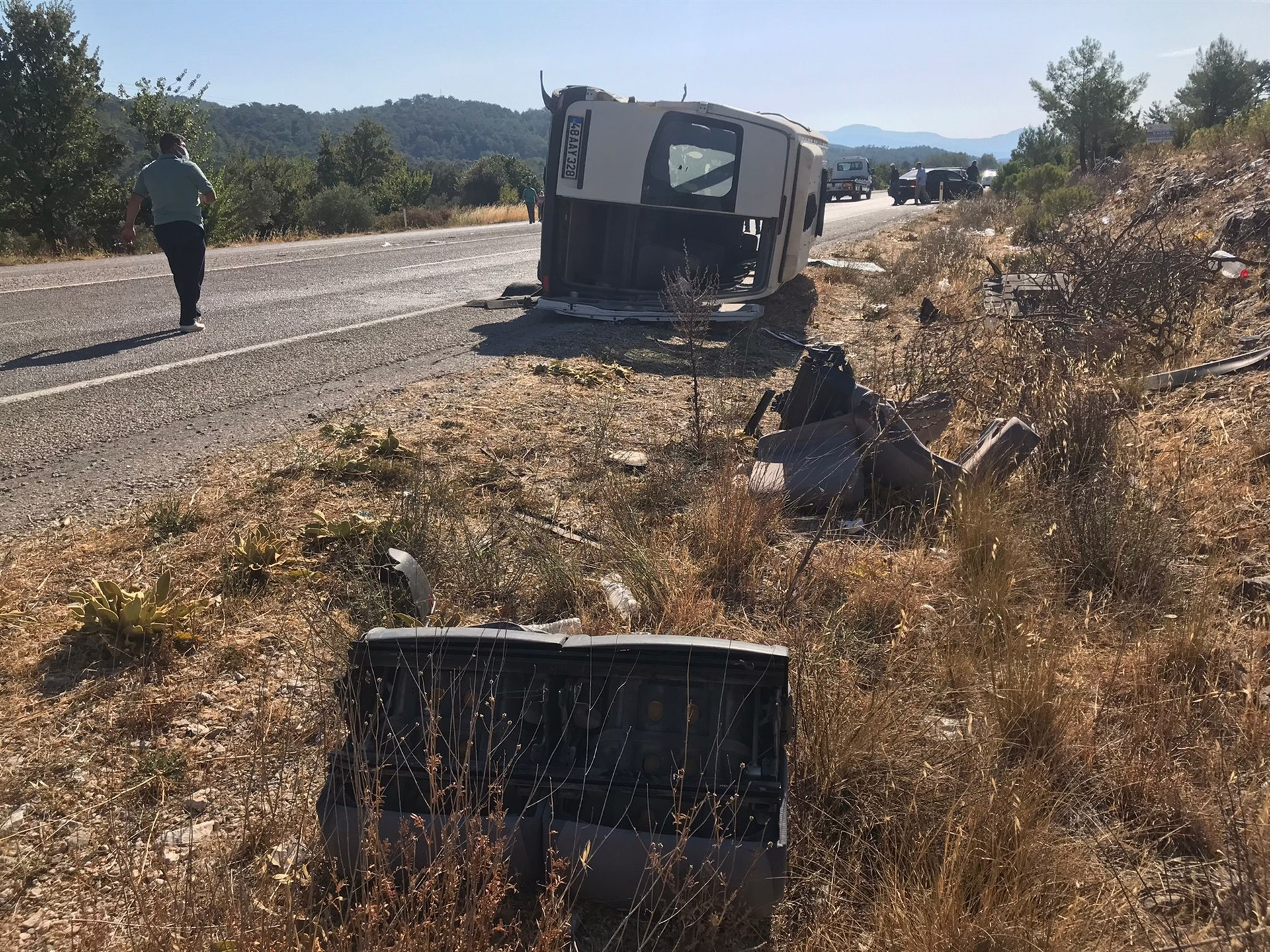 Muğlada korkunç kaza