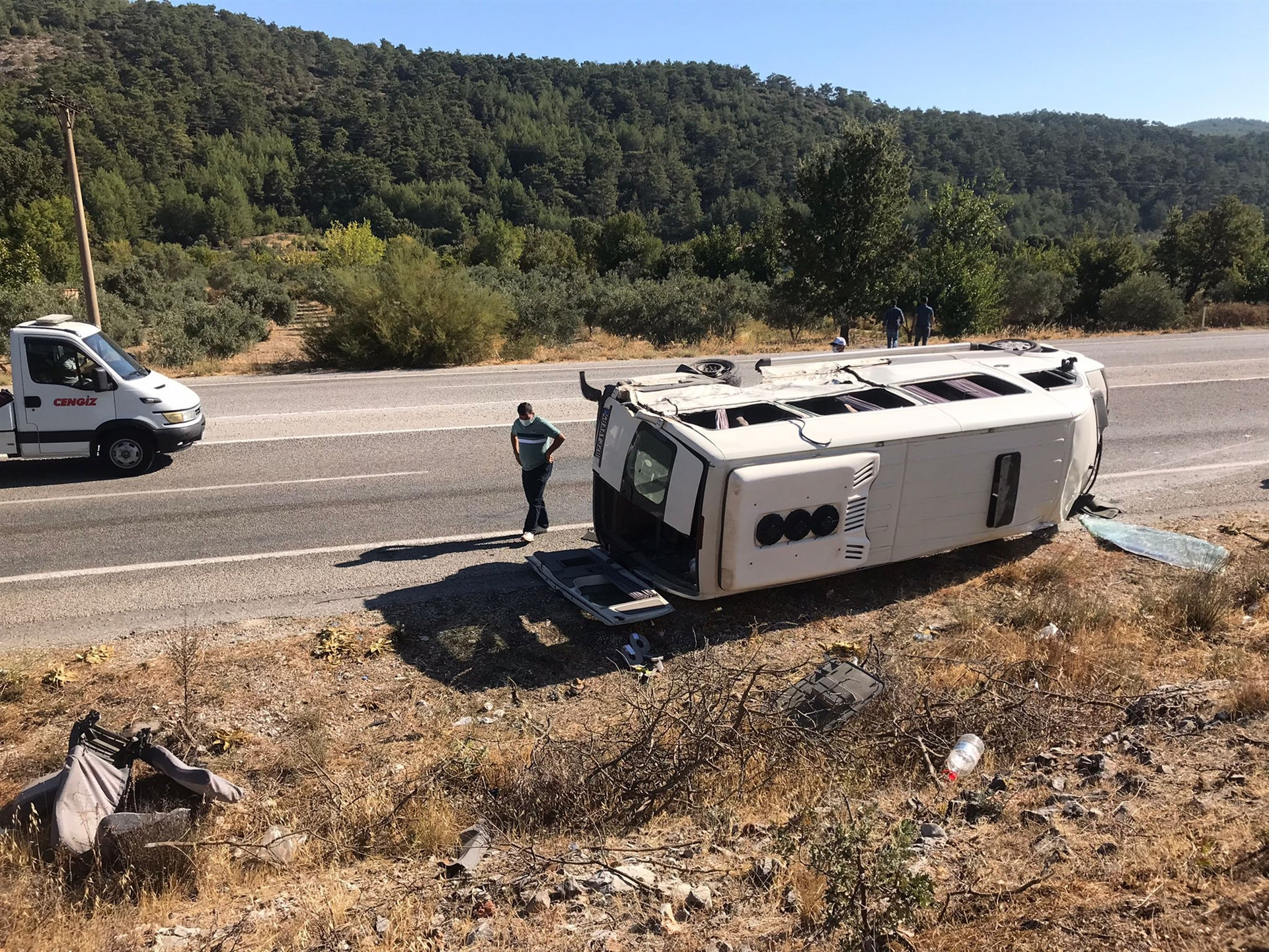 Muğlada korkunç kaza