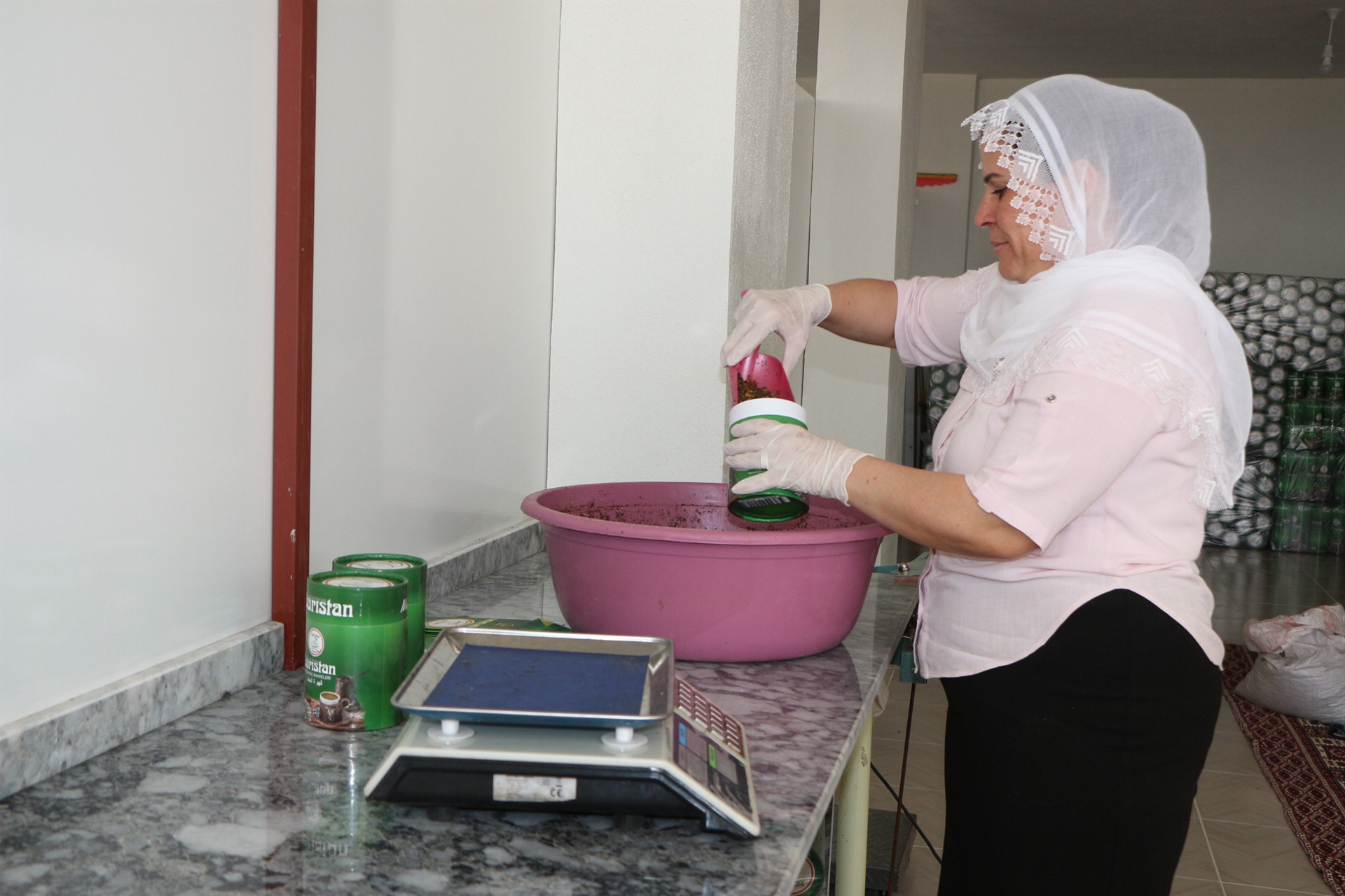 KOSGEB desteğiyle kocasının patronu oldu