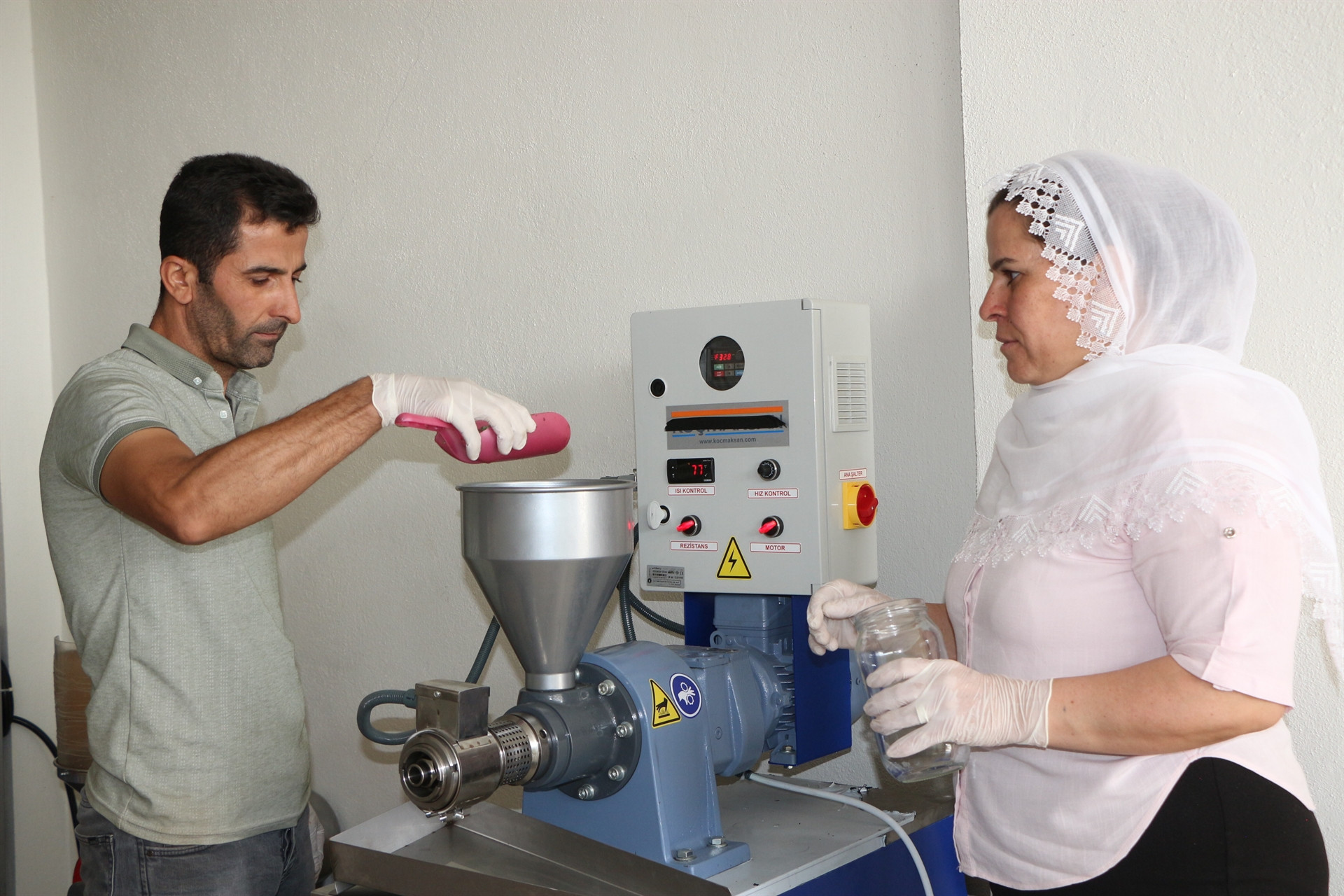 KOSGEB desteğiyle kocasının patronu oldu