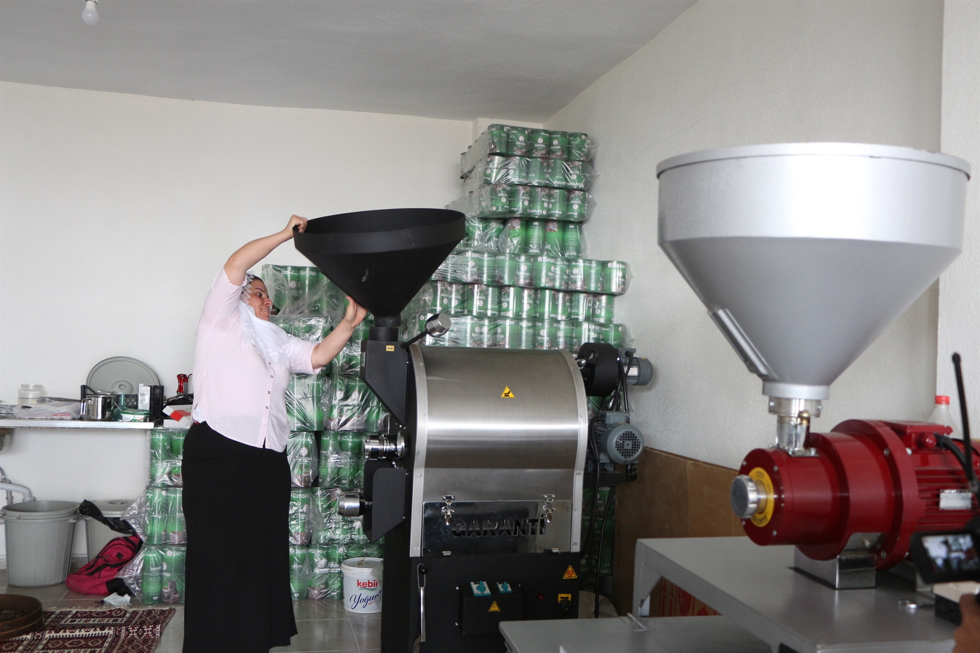 KOSGEB desteğiyle kocasının patronu oldu