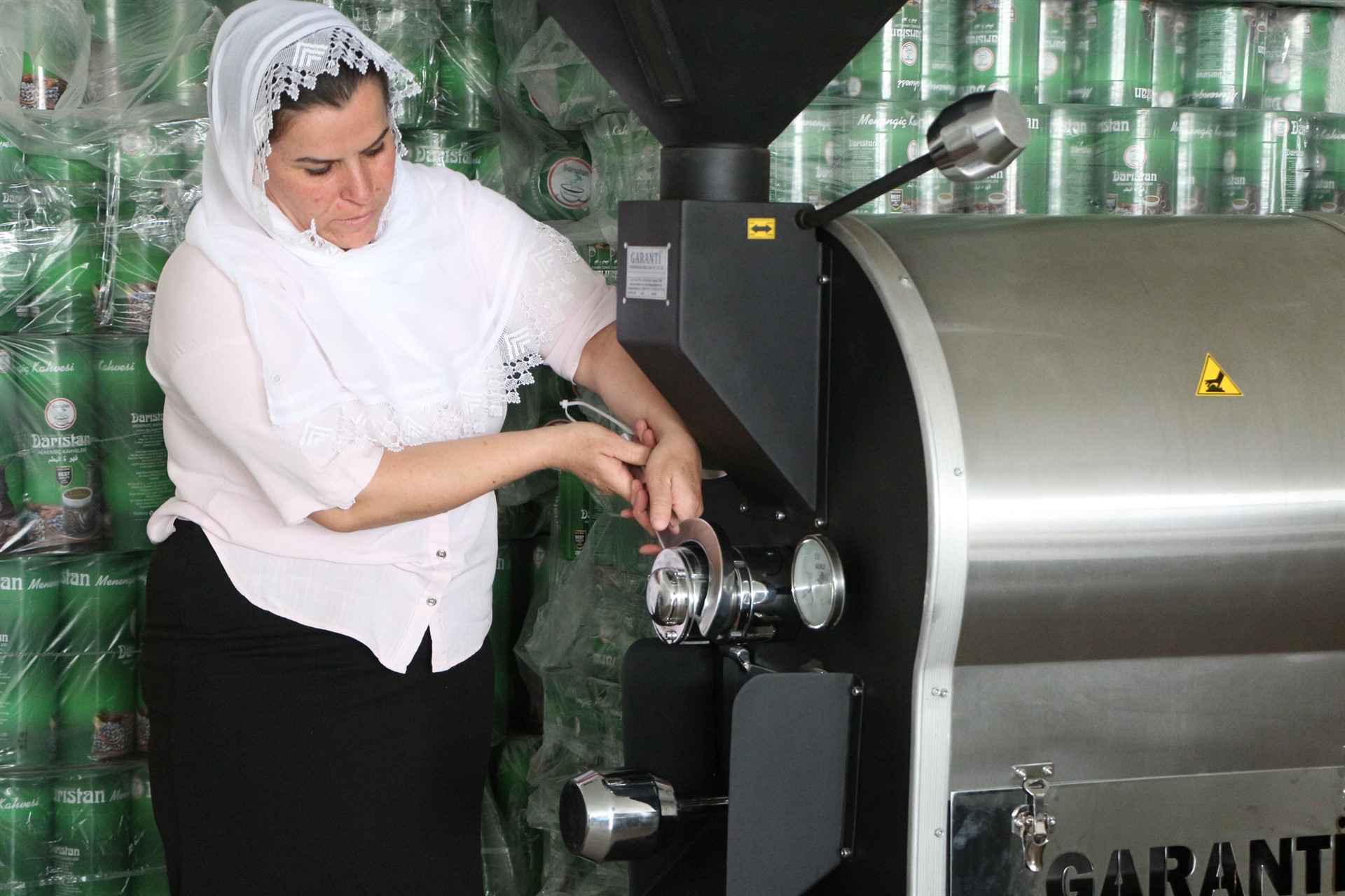 KOSGEB desteğiyle kocasının patronu oldu