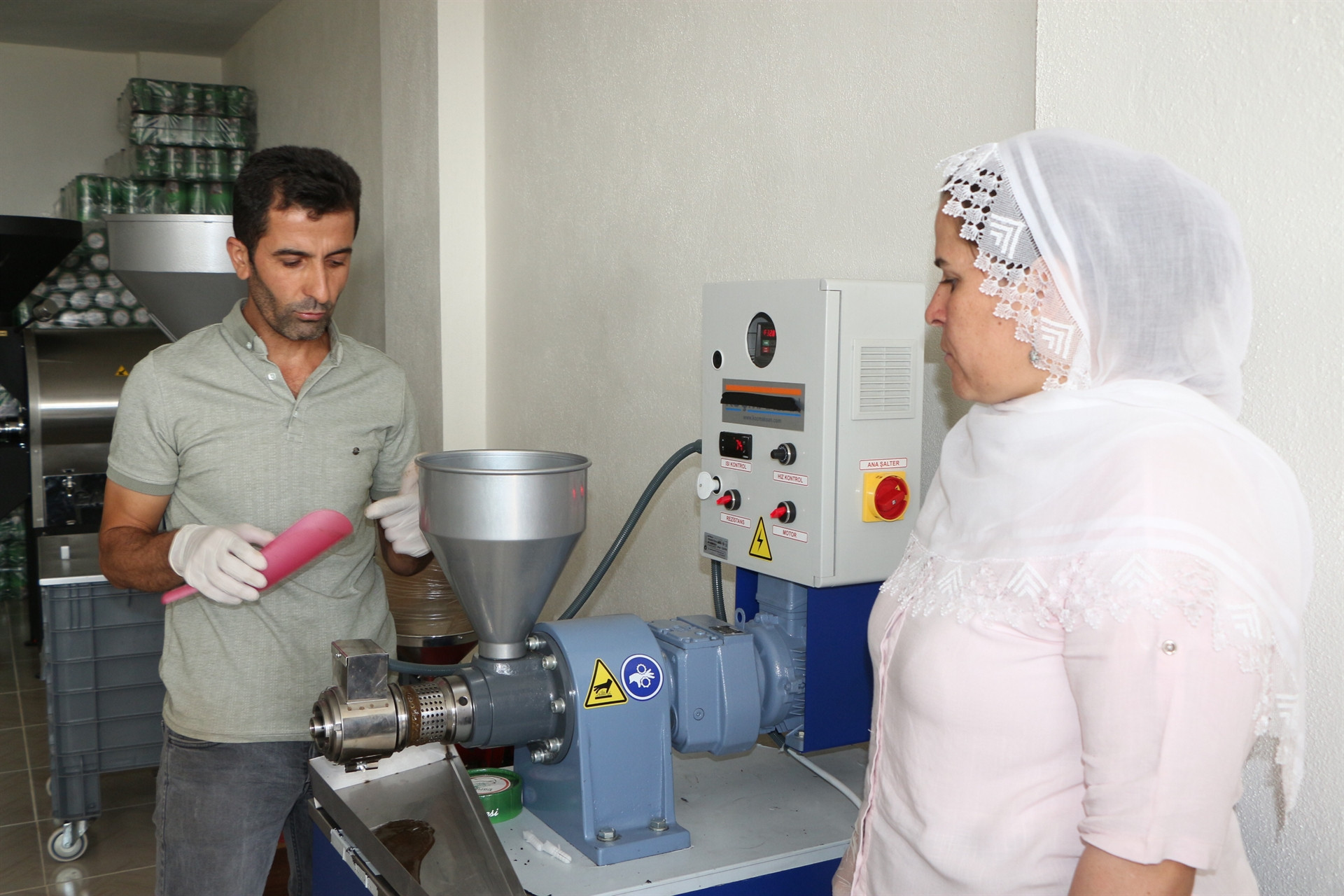 KOSGEB desteğiyle kocasının patronu oldu